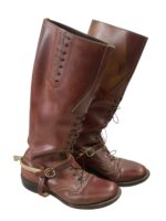 British Canadian Cavalry Officers Boots With Spurs British Canadian Cavalry Officers Boots With Spurs