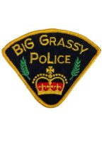 Canadian Ontario Big Grassy Native Police Patch Canadian Ontario Big Grassy Native Police Patch