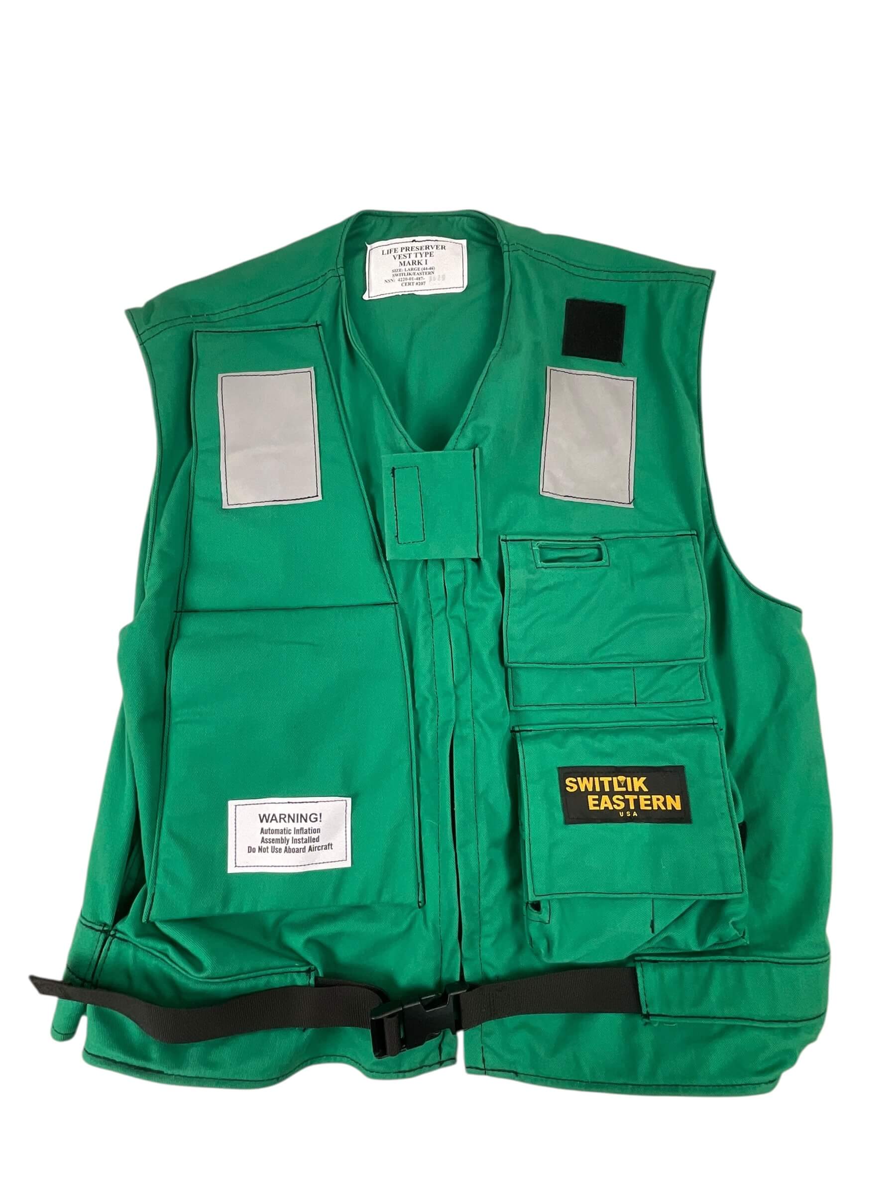 US Navy Aircraft Carrier EOD Maintenance and Catapult Deck Vest US Navy Aircraft Carrier EOD Maintenance and Catapult Deck Vest