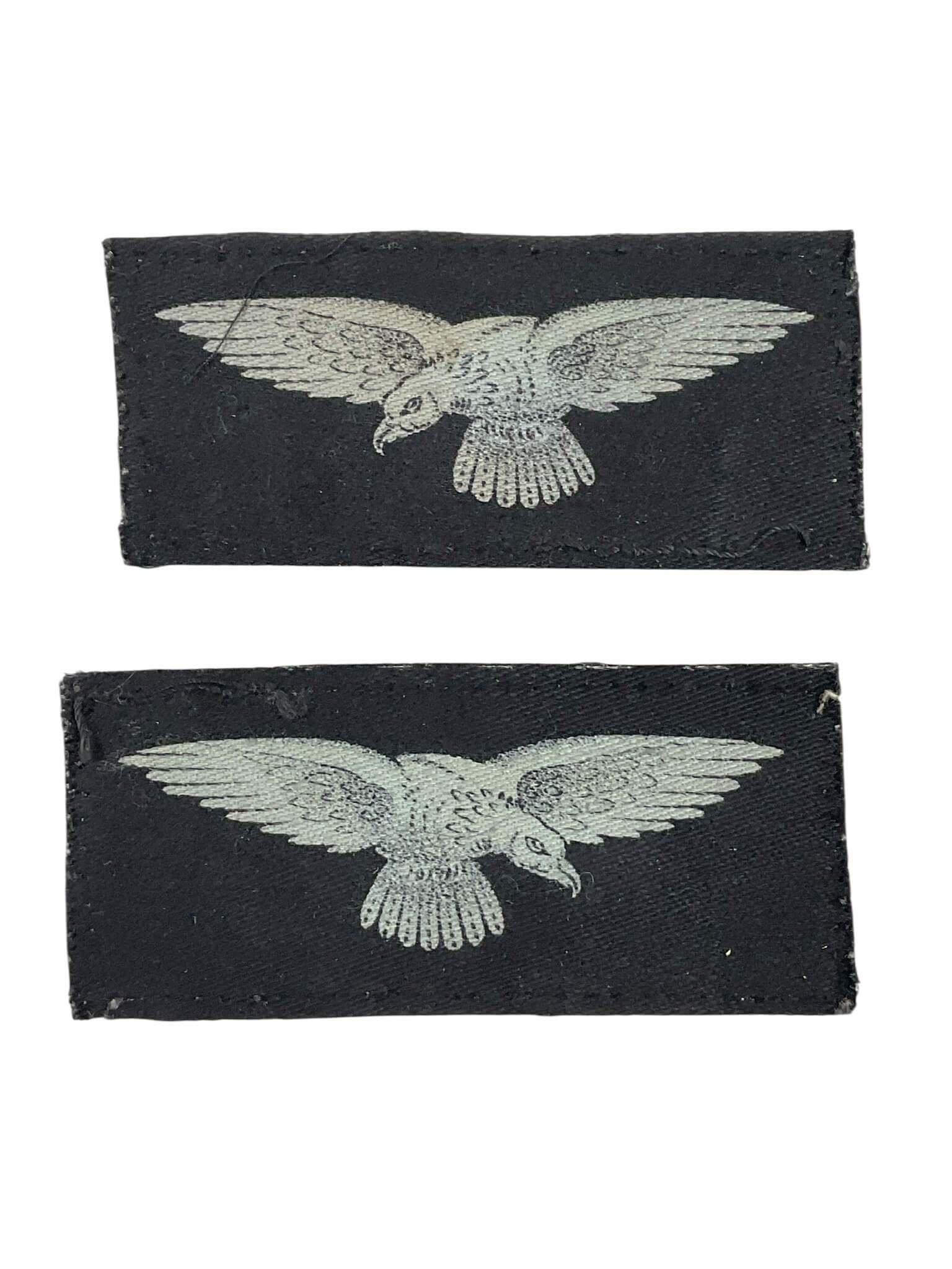 WW2 British RAF Sleeve Eagles Canvas Pair WW2 British RAF Sleeve Eagles Canvas Pair