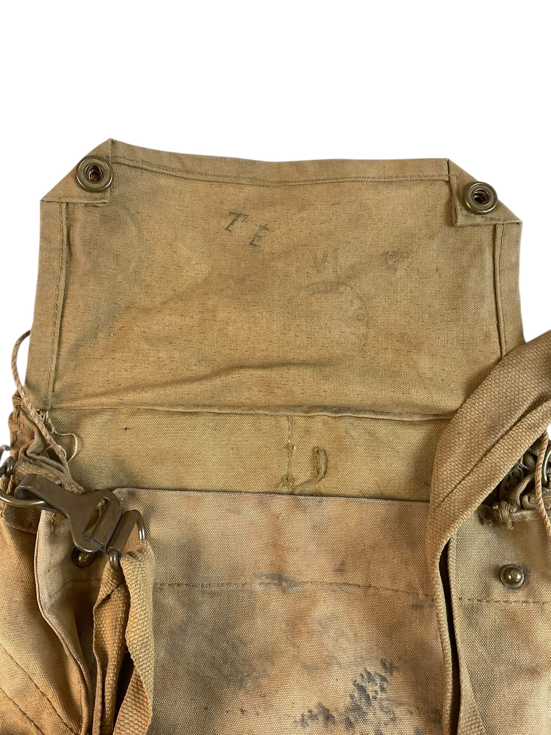 WW2 Canadian Gas Mask Bag WW2 Canadian Gas Mask Bag