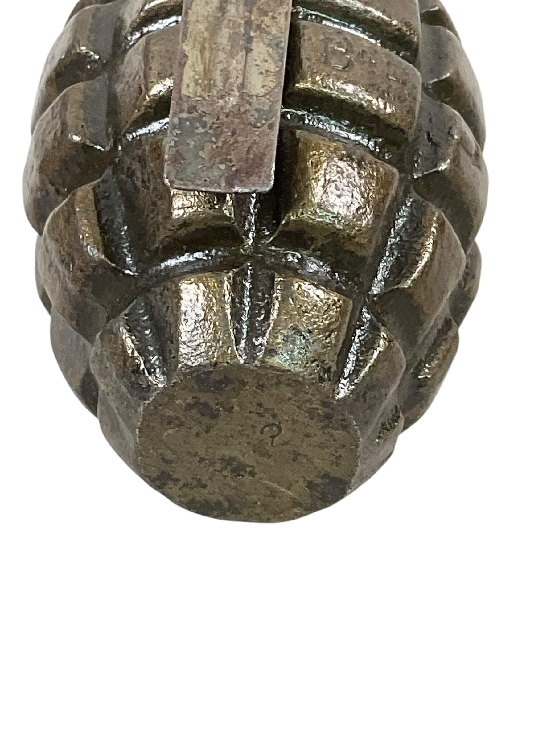 WW2 US M10 Fragmentation Grenade INERT WW2 US M10 Fragmentation Grenade INERT