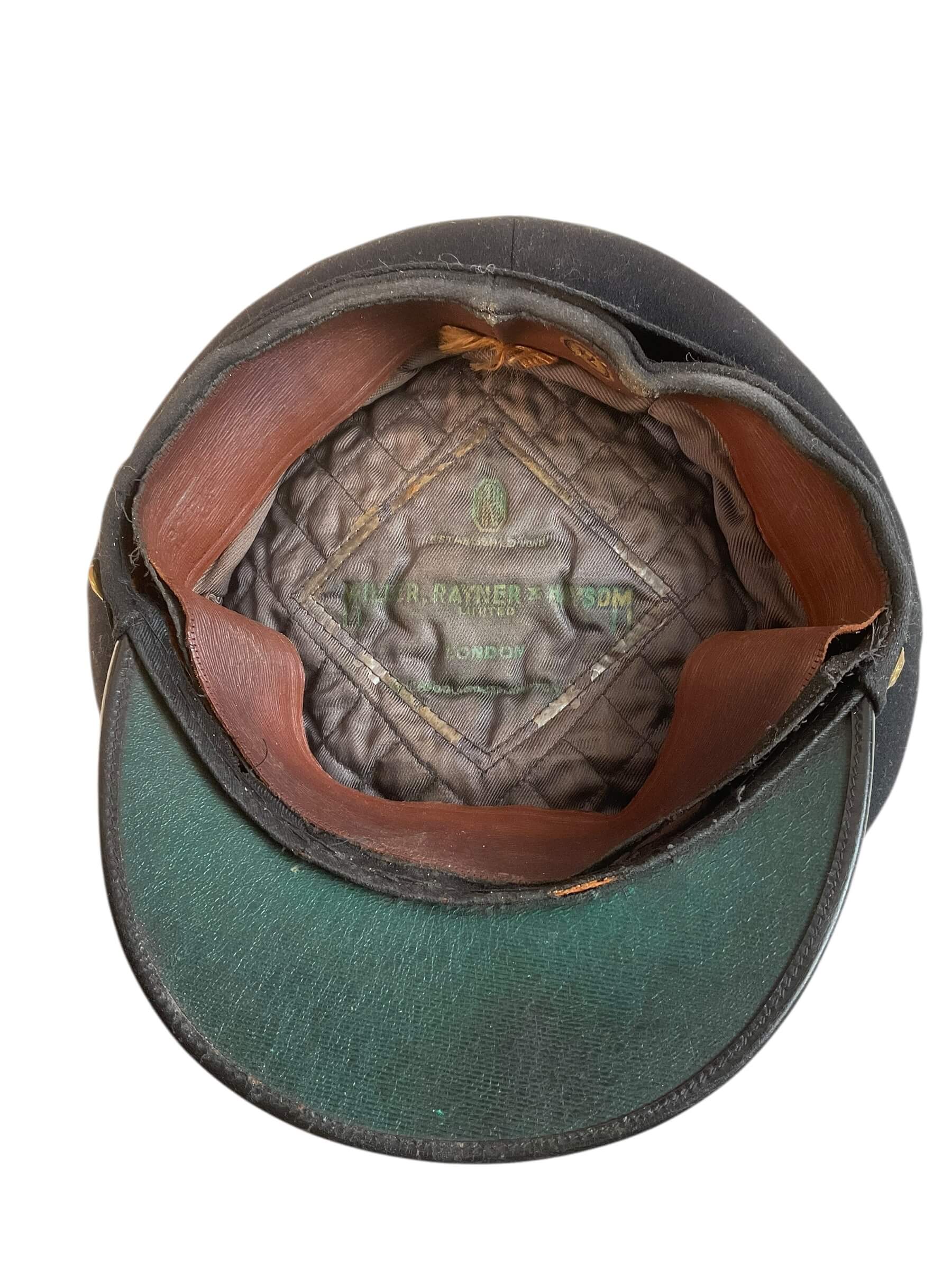 WW2 British Royal Navy Captains Peak Cap Hat Size 7 1/4 WW2 British Royal Navy Captains Peak Cap Hat Size 7 1/4