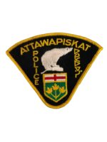 Canadian Ontario Attawapiskat Native Police Patch Canadian Ontario Attawapiskat Native Police Patch