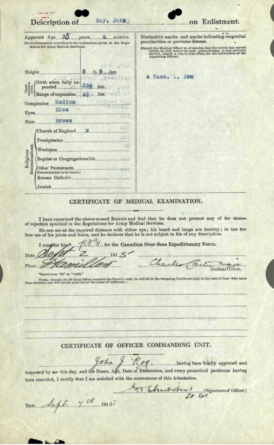 WW1 Canadian CEF 134th Battalion Kilt With Spats Named WW1 Canadian CEF 134th Battalion Kilt With Spats Named