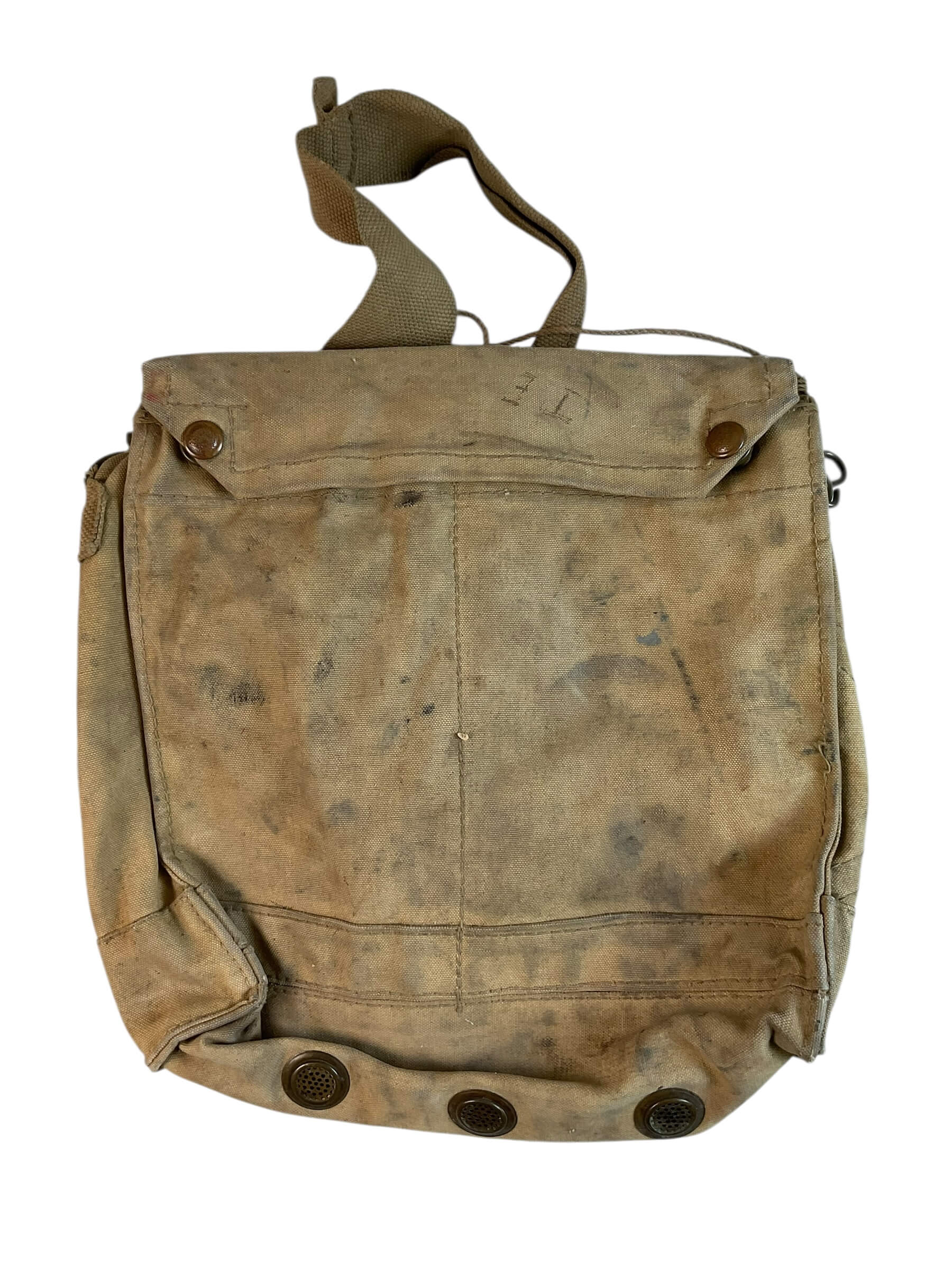 WW2 Canadian Gas Mask Bag WW2 Canadian Gas Mask Bag