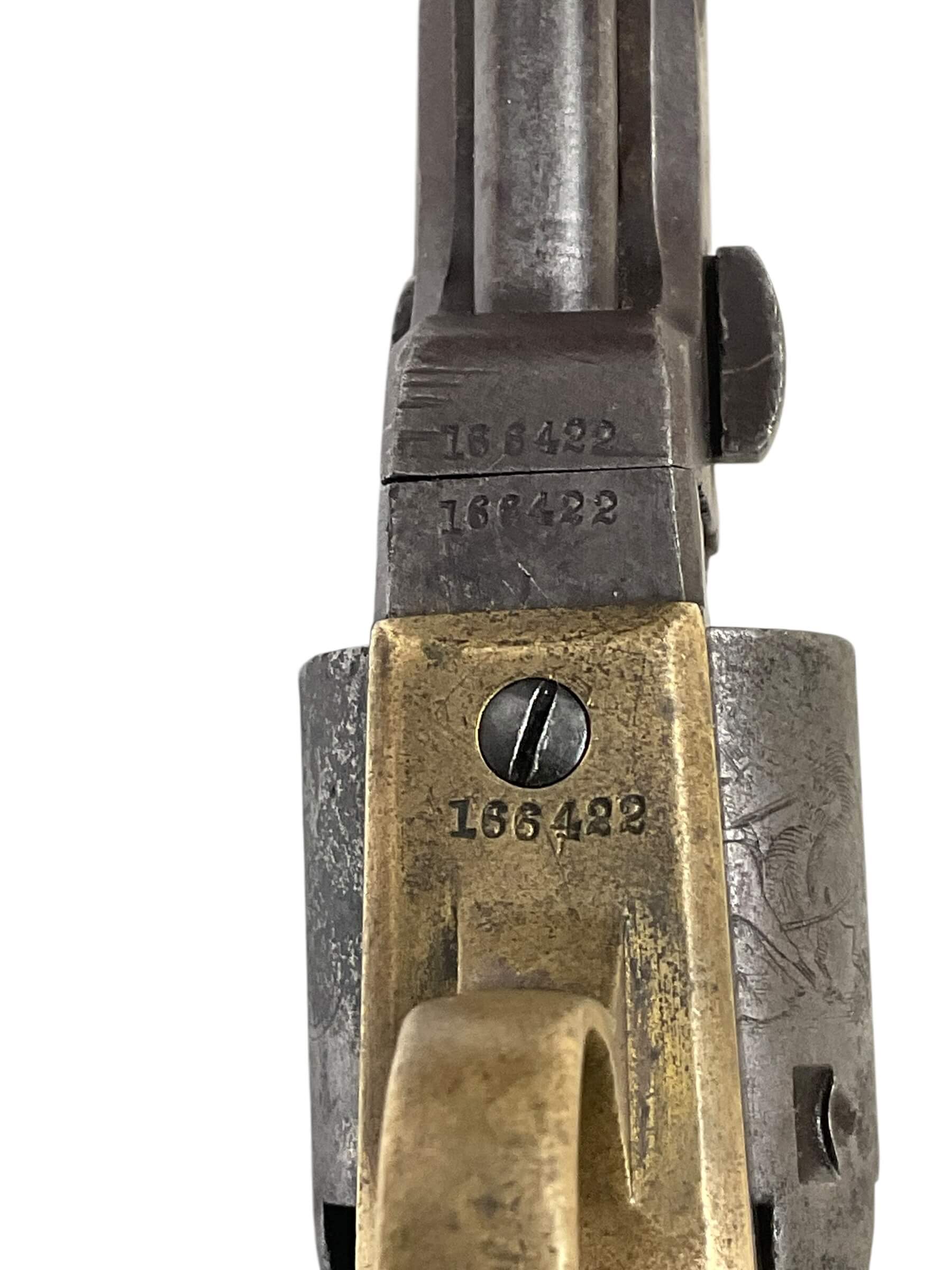 Colt 1849 Pocket Pistol All Matching 1860 Stagecoach Scene on Cylinder ANTIQUE NO PERMIT REQUIRED Colt 1849 Pocket Pistol All Matching 1860 Stagecoach Scene on Cylinder ANTIQUE NO PERMIT REQUIRED