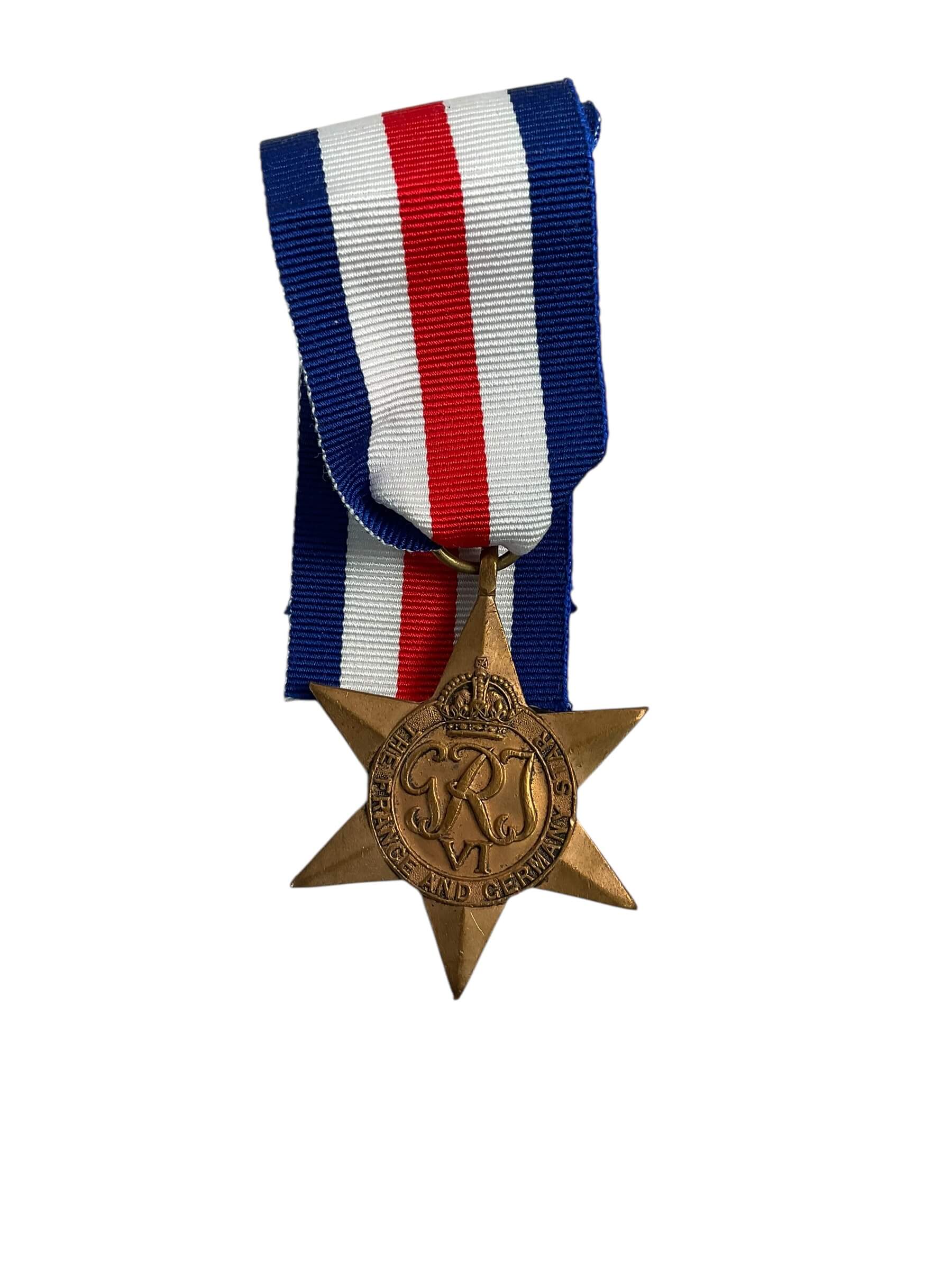 WW2 Canadian The France and Germany Star Full Size In Box WW2 Canadian The France and Germany Star Full Size In Box