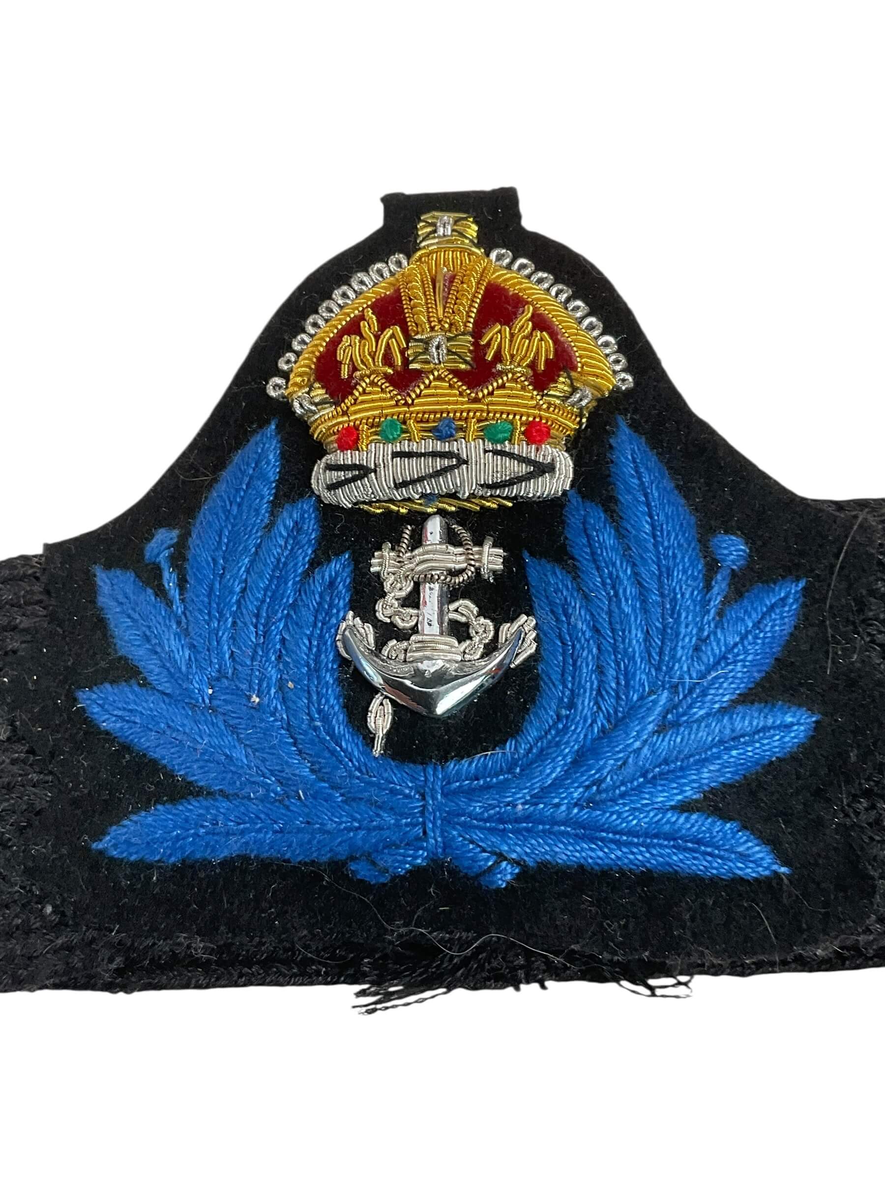WW2 British Women's Royal Navy Officers Cap Badge COPY REPRODUCTION WW2 British Women's Royal Navy Officers Cap Badge COPY REPRODUCTION