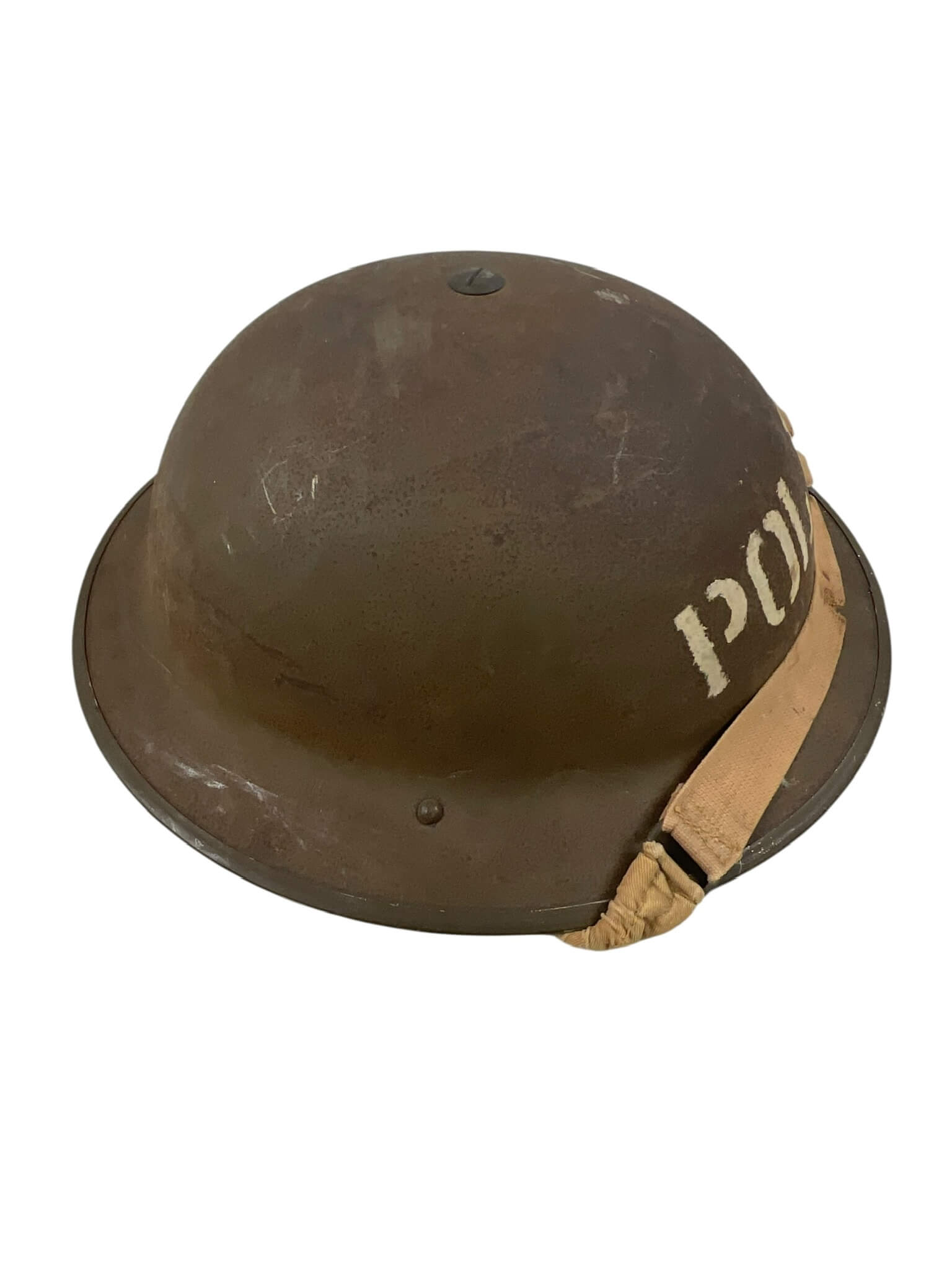 WW2 Canadian Police Helmet Size 7 1/8 Dated 1942 Maker CLC WW2 Canadian Police Helmet Size 7 1/8 Dated 1942 Maker CLC