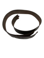 WW2 German Black Leather Equipment Belt Large Size 110cm