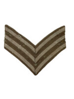 WW2 Canadian Army Tropical Sergeant Rank Insignia Single