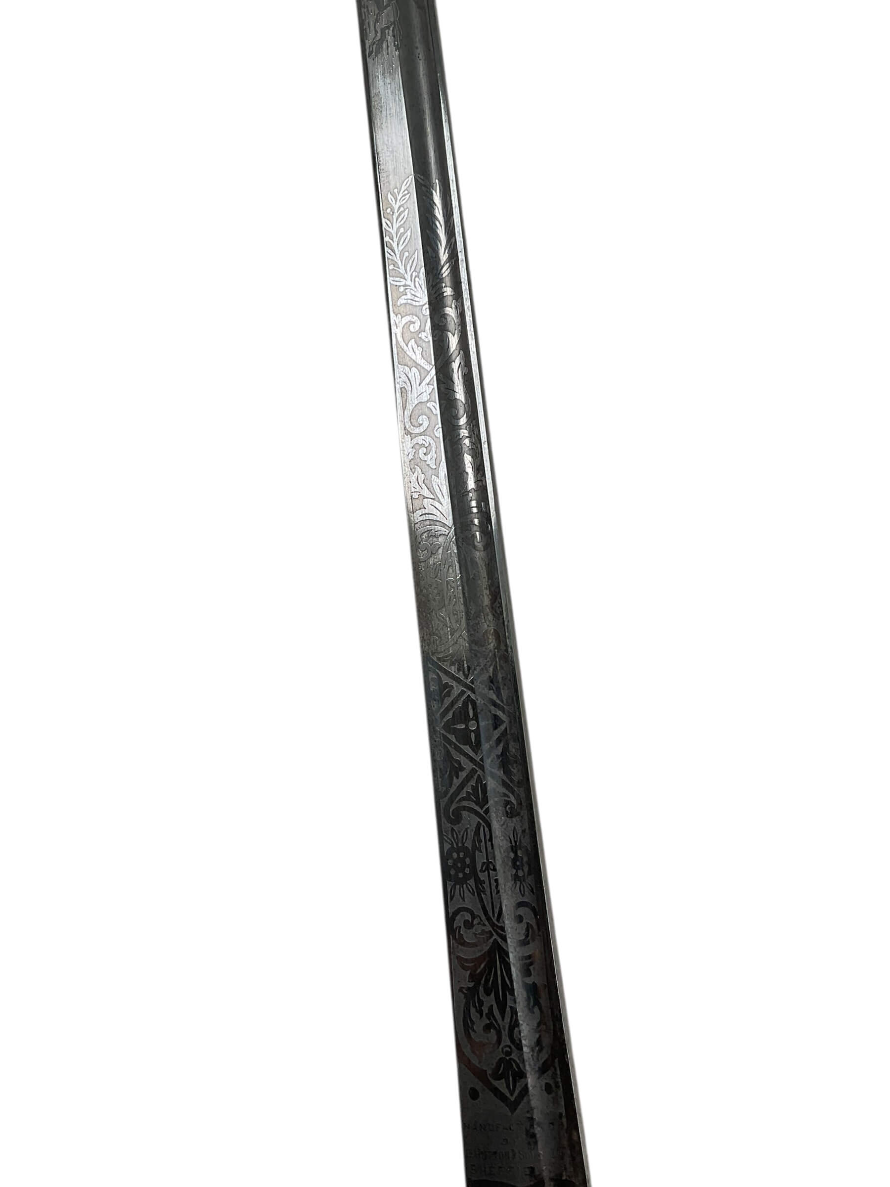 British 1912 Cavalry Officer's Sword With Field Scabbard British 1912 Cavalry Officer's Sword With Field Scabbard