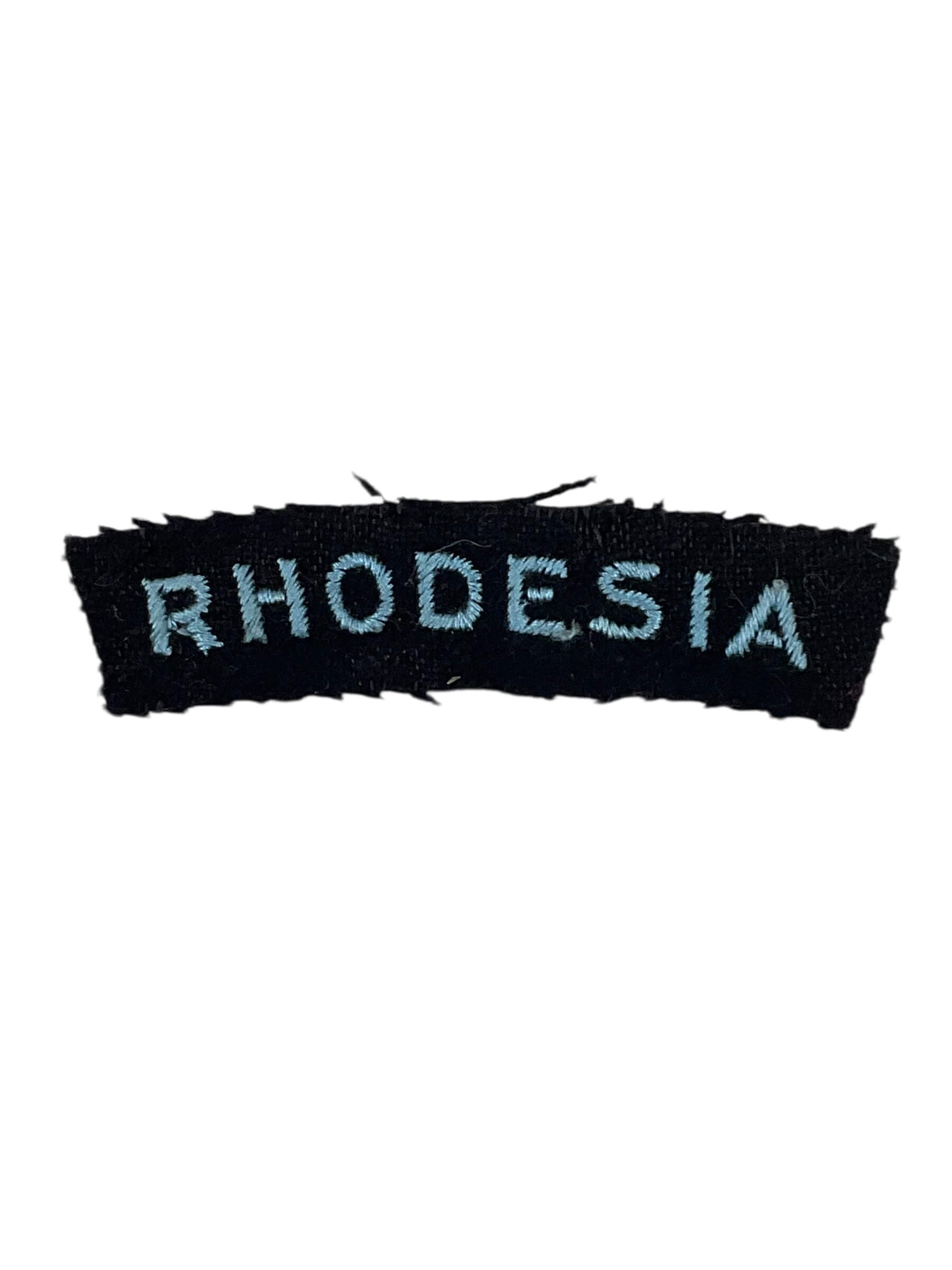 WW2 British RAF Rhodesia Nationality Shoulder Title Insignia Single (1) WW2 British RAF Rhodesia Nationality Shoulder Title Insignia Single (1)
