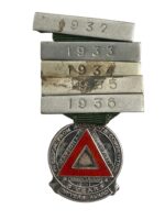 Canadian Royal Society for the Prevention of Accidents 5 Year Safe Driving Named Sterling Silver Medal