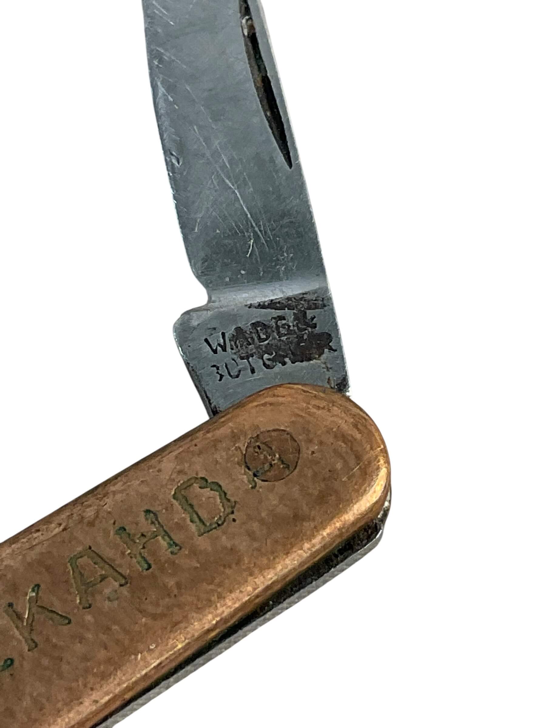 British Merchant Navy SS Minnekahda Miniature Pocket Knife British Merchant Navy SS Minnekahda Miniature Pocket Knife