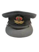 WW2 Canadian RCAF Officers Peak Cap Hat Size 7