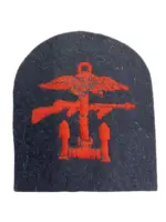 WW2 British Combined Ops Patch Starch Back