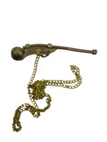 WW1 British RN Navy Brass and Copper Bosuns Whistle