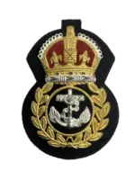 WW2 Canadian RCN Navy Chief Petty Officers Cap Badge