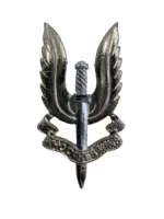 British Special Air Service Staybright Cap Badge
