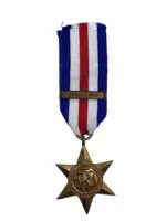 WW2 Canadian The France and Germany Star Full Size With Atlantic Bar