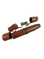 WW1 British BEF Officers Telescope In Transit Case