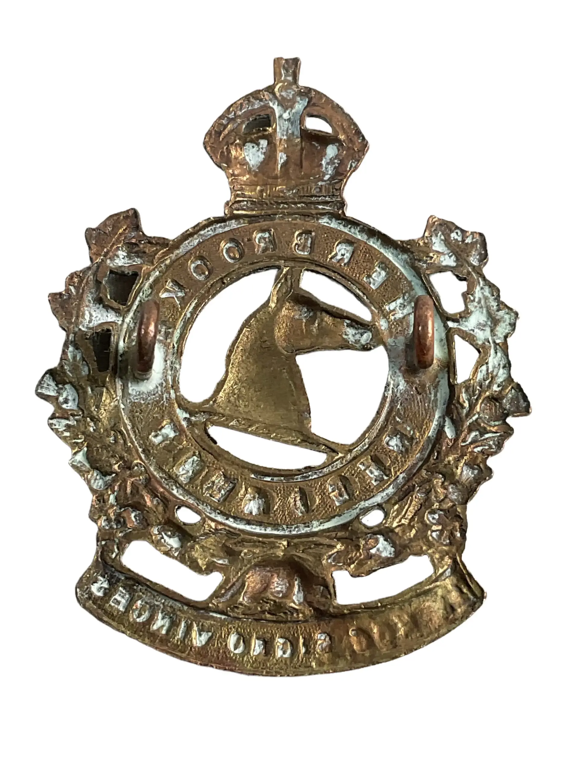 WW2 Canadian Sherbrooke Regiment Cap Badge WW2 Canadian Sherbrooke Regiment Cap Badge