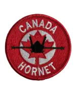Canadian Forces RCAF Canada Hornet 3″ Crest Patch Vintage