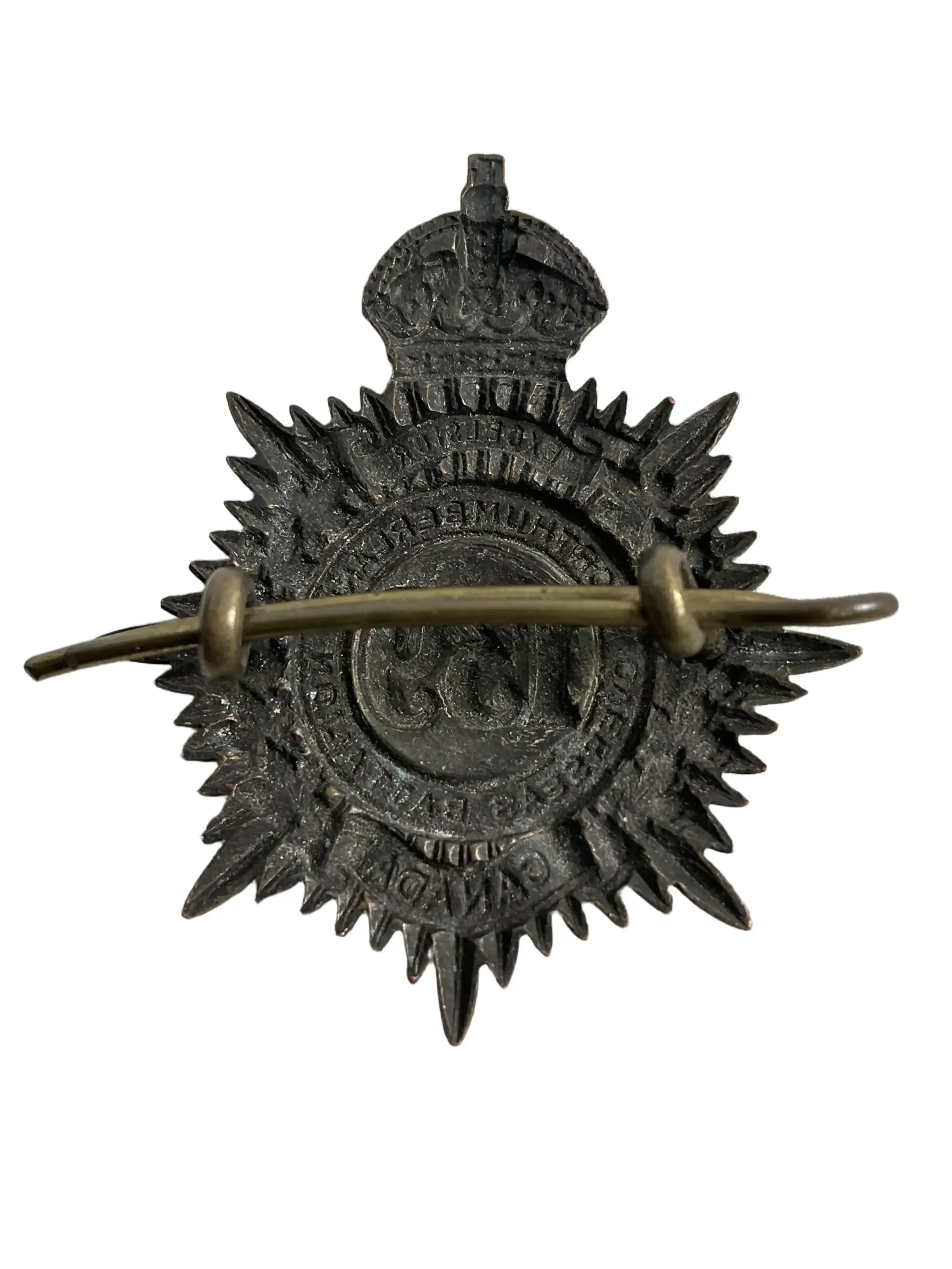 WW1 Canadian CEF 139th Battalion Cap Badge WW1 Canadian CEF 139th Battalion Cap Badge