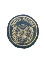 UN United Nations Felt Patch Insignia Vintage