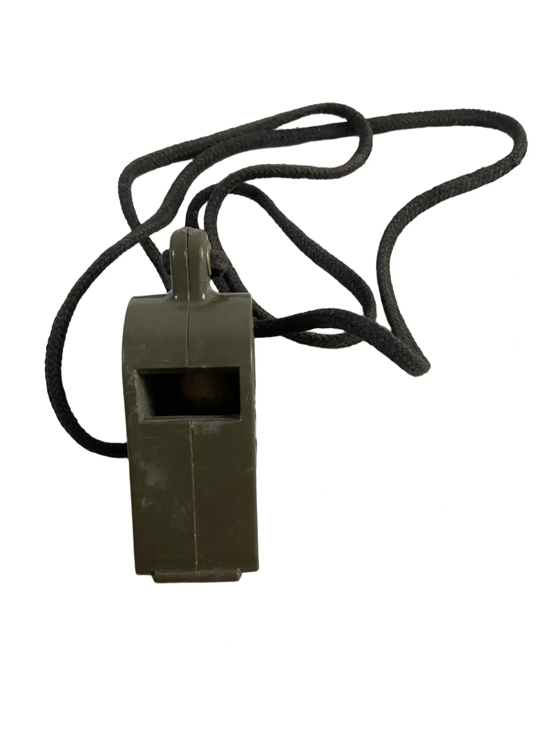WW2 US Army OD Green Whistle WW2 US Army OD Green Whistle