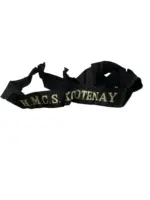 Canadian RCN Navy HMCS Kootenay Full Length Cap Tally