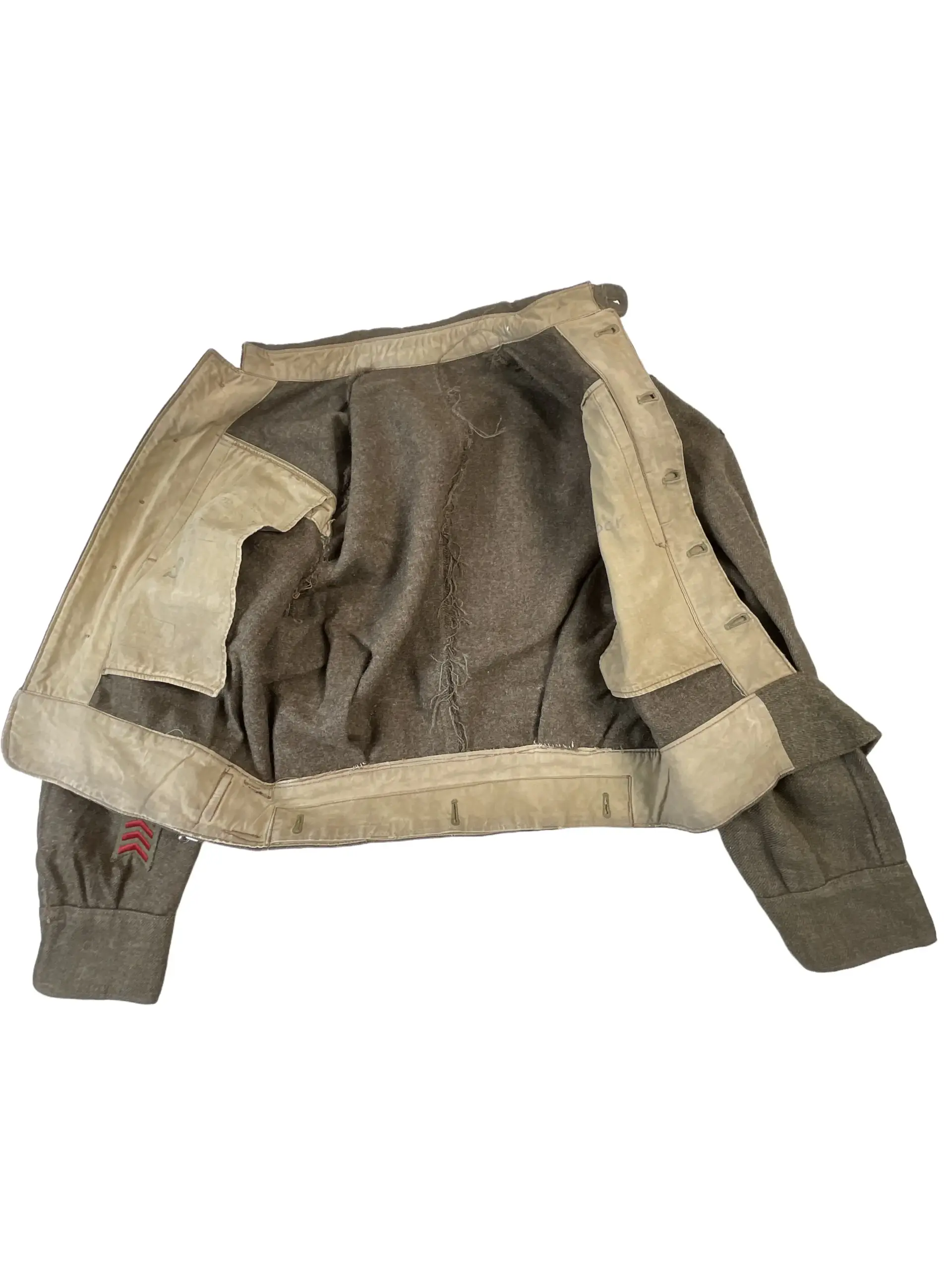 WW2 Canadian RCEME 1st Armoured Division Battledress Jacket Named WW2 Canadian RCEME 1st Armoured Division Battledress Jacket Named