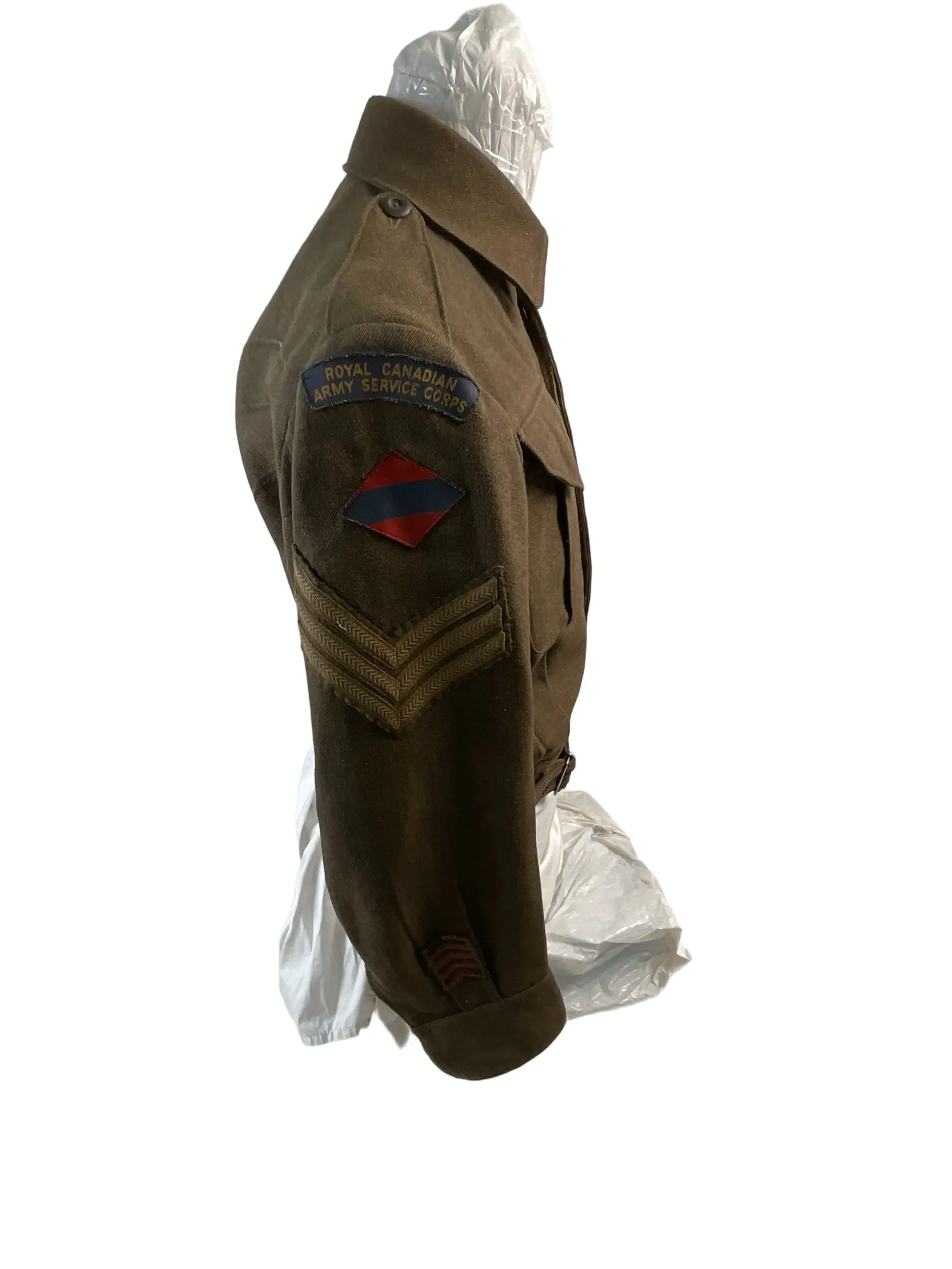 WW2 Canadian RCASC Battledress Jacket WW2 Canadian RCASC Battledress Jacket