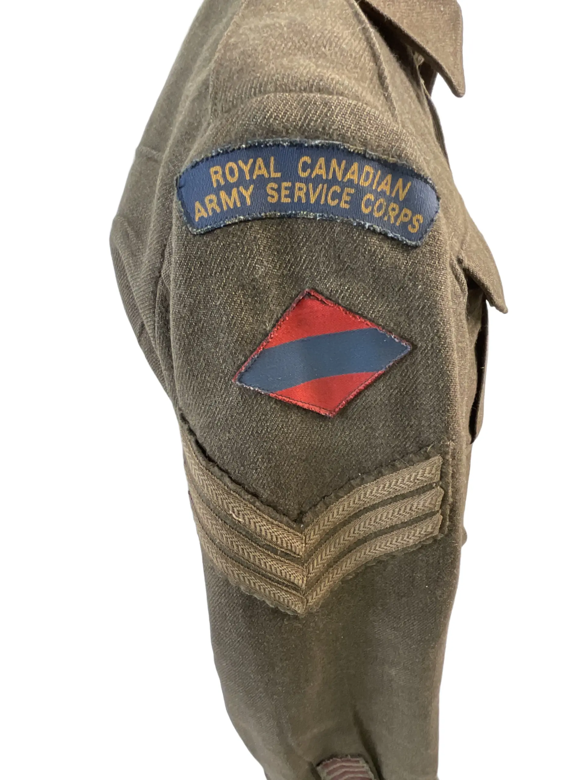 WW2 Canadian RCASC Battledress Jacket WW2 Canadian RCASC Battledress Jacket