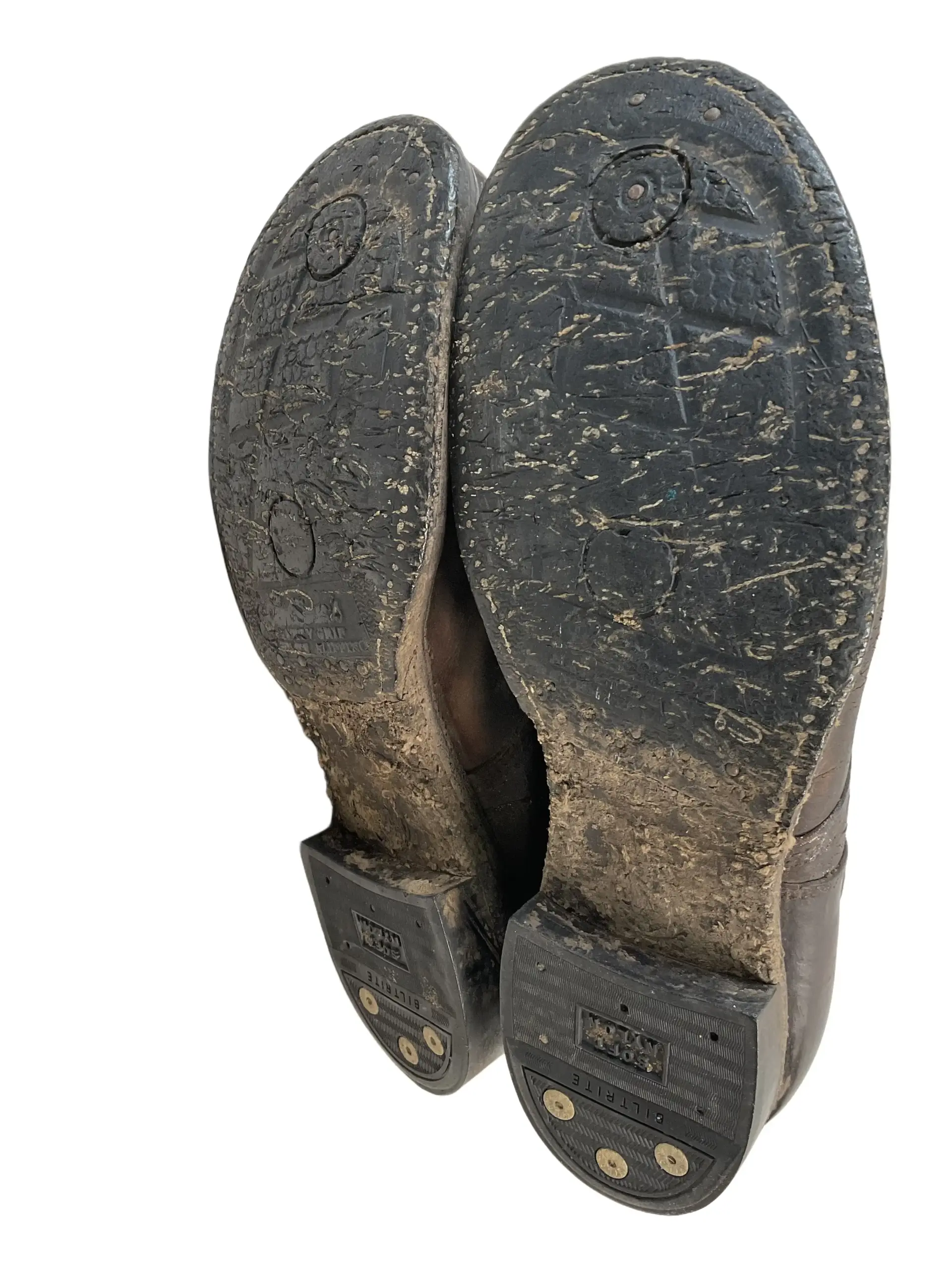 WW2 US Army Double Buckle Combat Boots Size 8 WW2 US Army Double Buckle Combat Boots Size 8