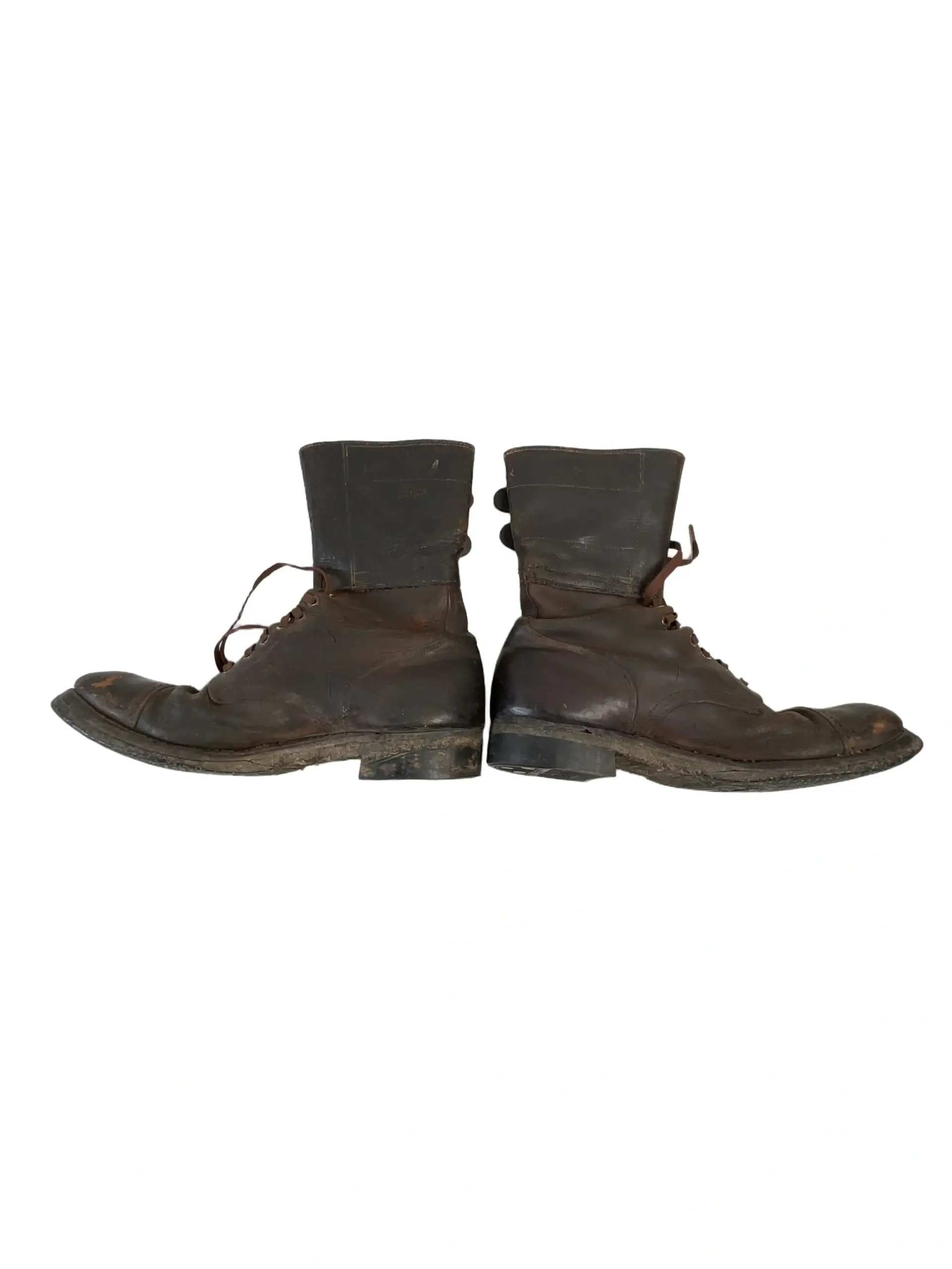 WW2 US Army Double Buckle Combat Boots Size 8 WW2 US Army Double Buckle Combat Boots Size 8