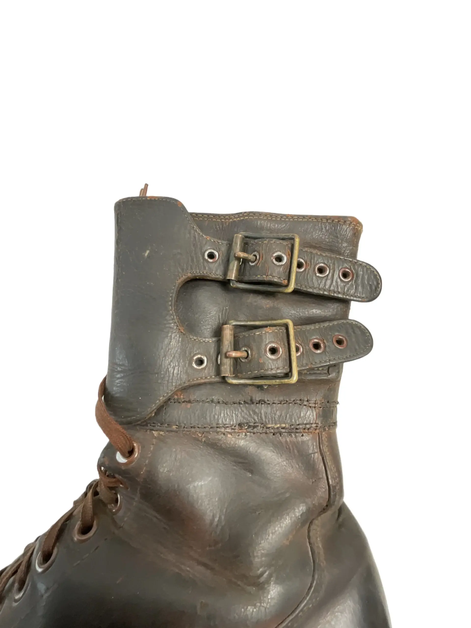 WW2 US Army Double Buckle Combat Boots Size 8 WW2 US Army Double Buckle Combat Boots Size 8