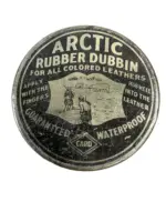 WW2 Canadian Arctic Rubber Dubbin With Contents