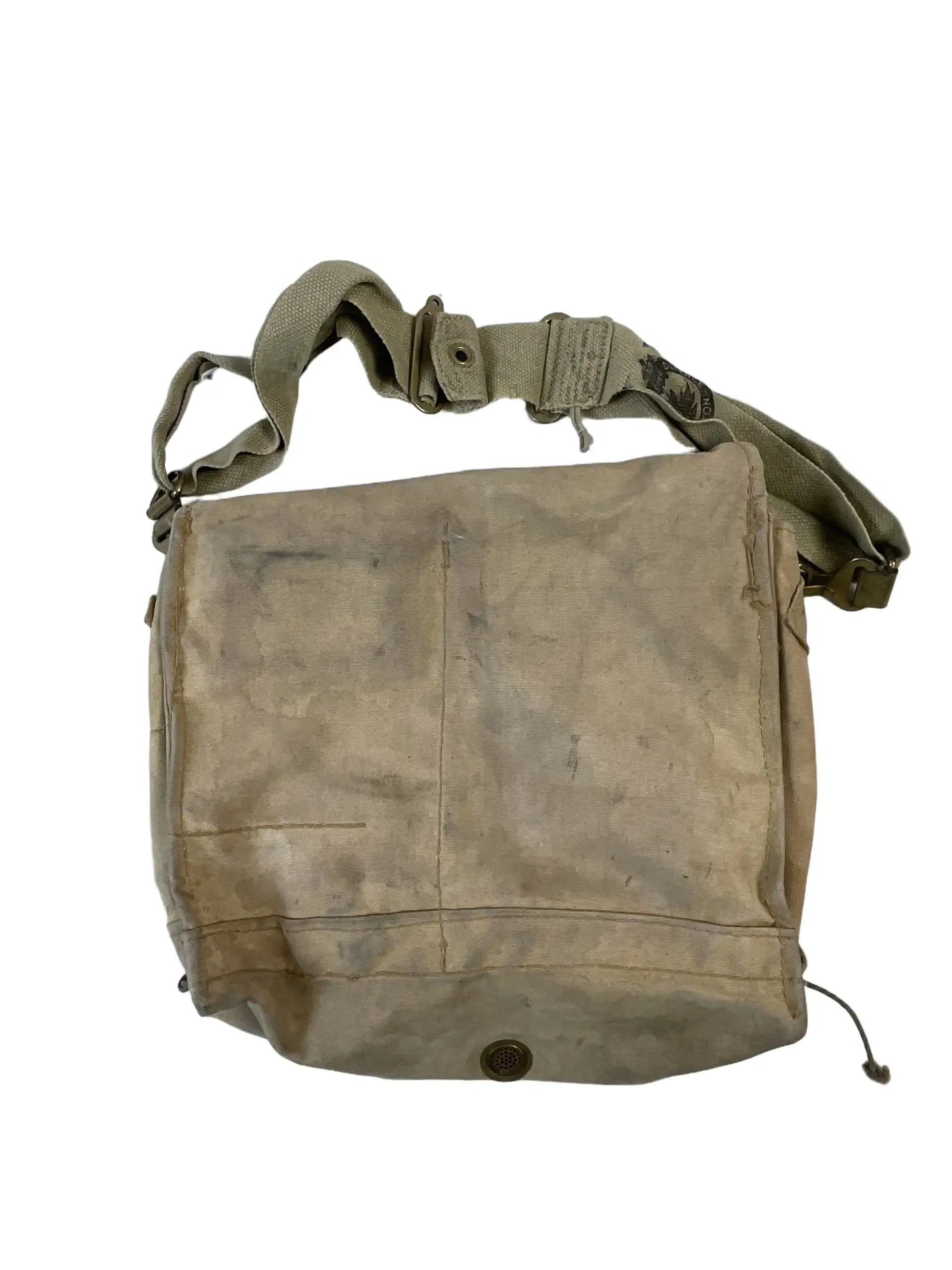 WW2 Canadian Civil Defence Gas Mask Bag WW2 Canadian Civil Defence Gas Mask Bag