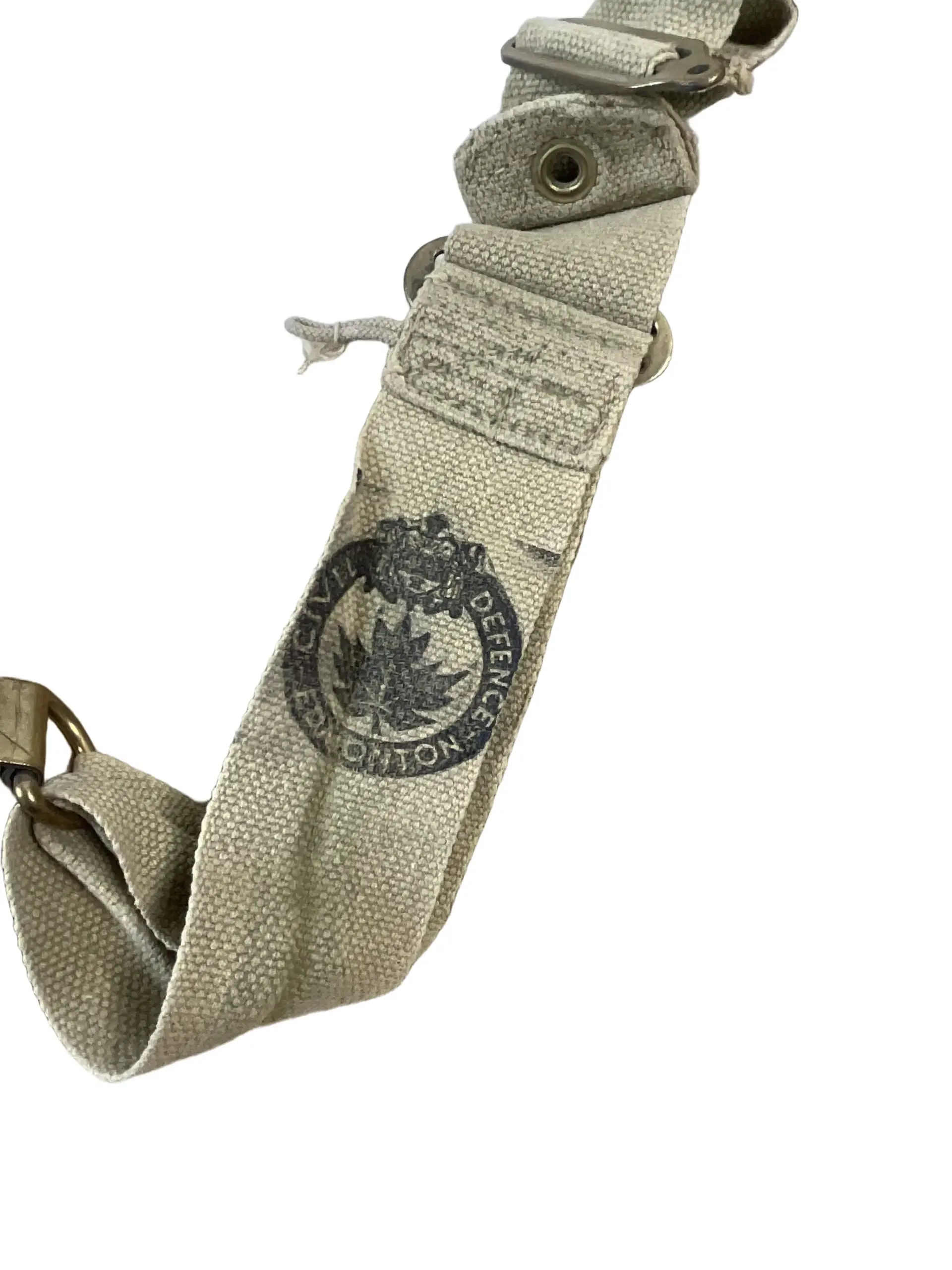 WW2 Canadian Civil Defence Gas Mask Bag WW2 Canadian Civil Defence Gas Mask Bag