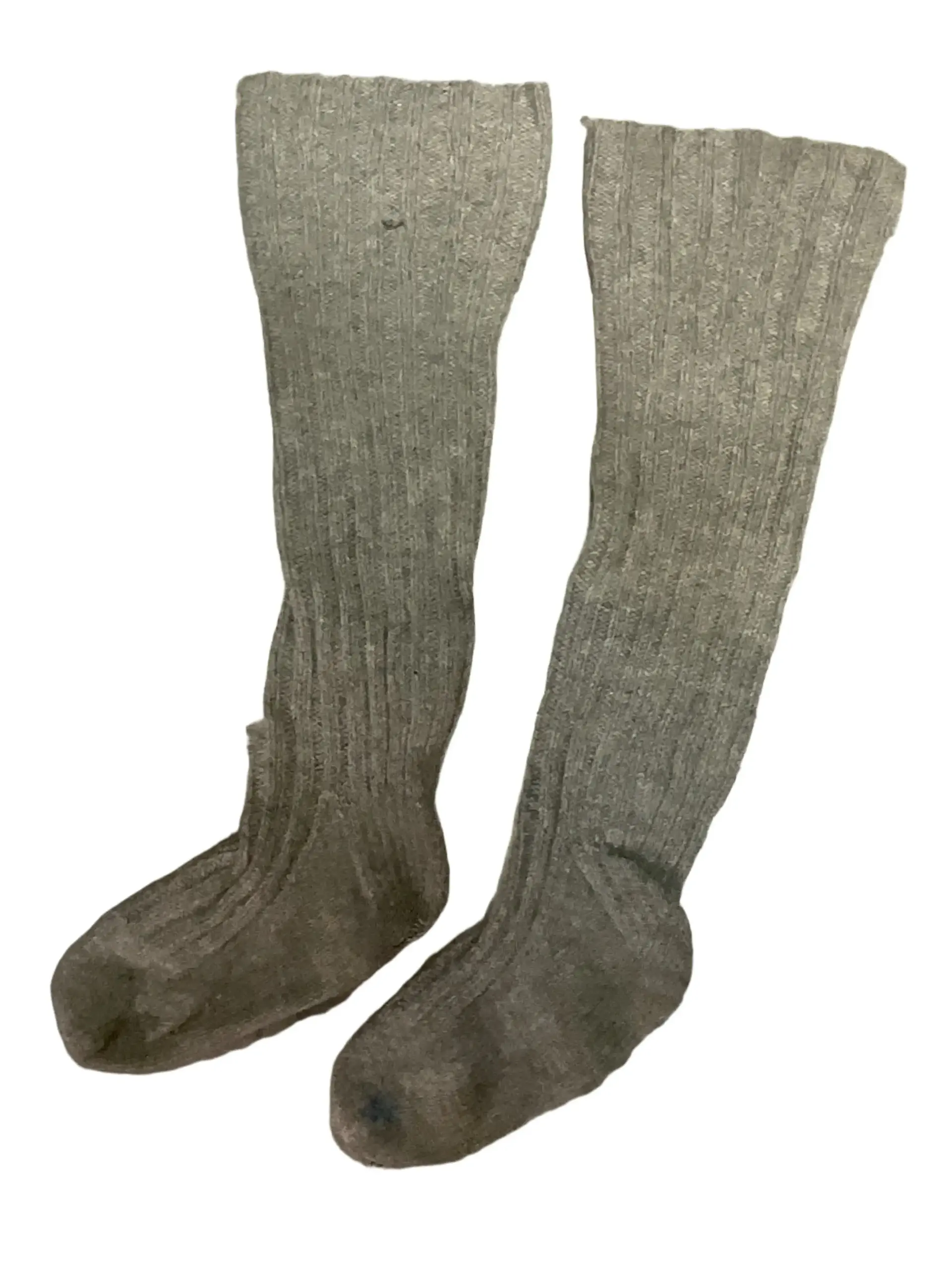 WW2 Canadian RCN Navy Grey Wool Sea Socks WW2 Canadian RCN Navy Grey Wool Sea Socks