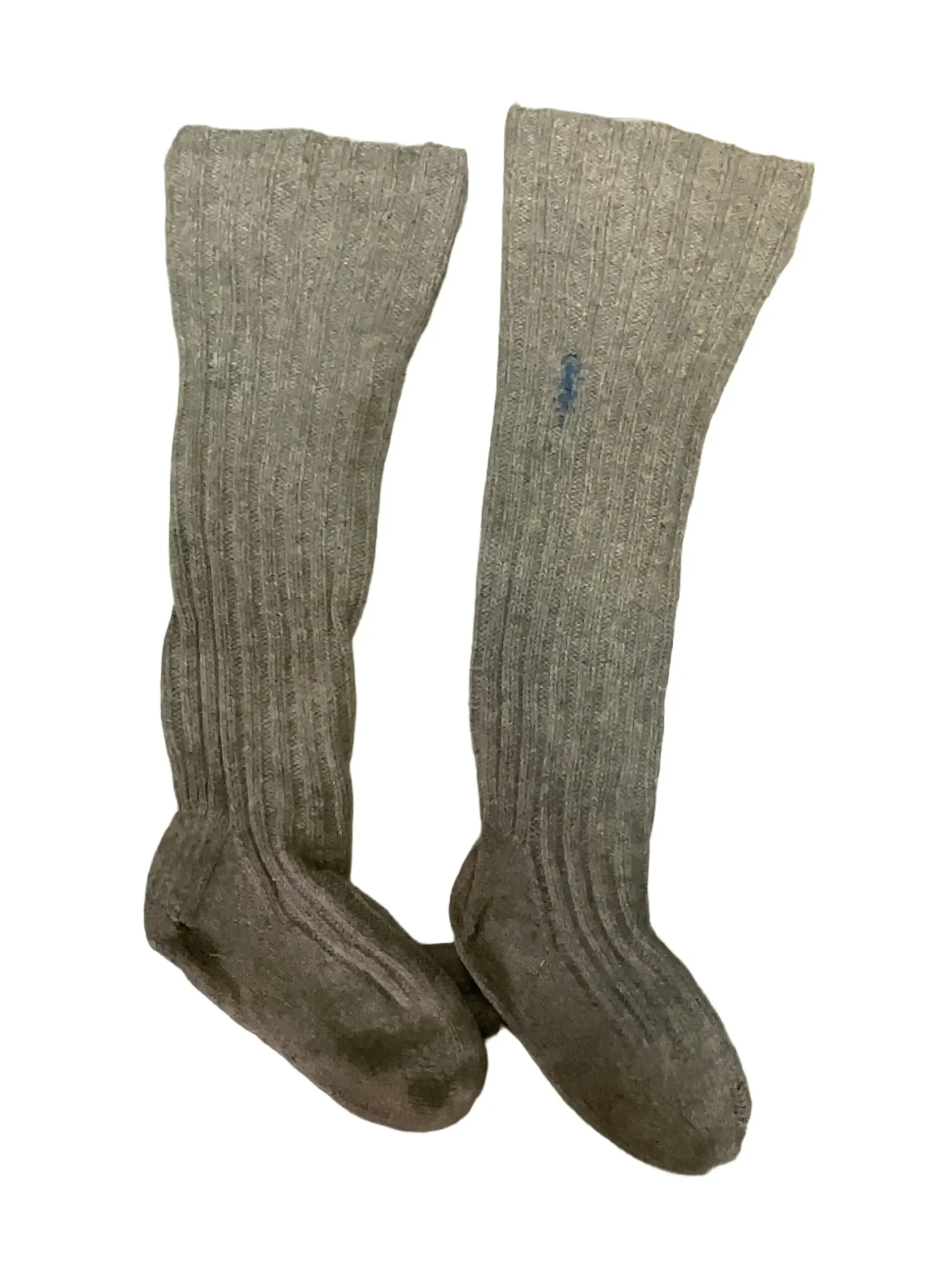 WW2 Canadian RCN Navy Grey Wool Sea Socks WW2 Canadian RCN Navy Grey Wool Sea Socks