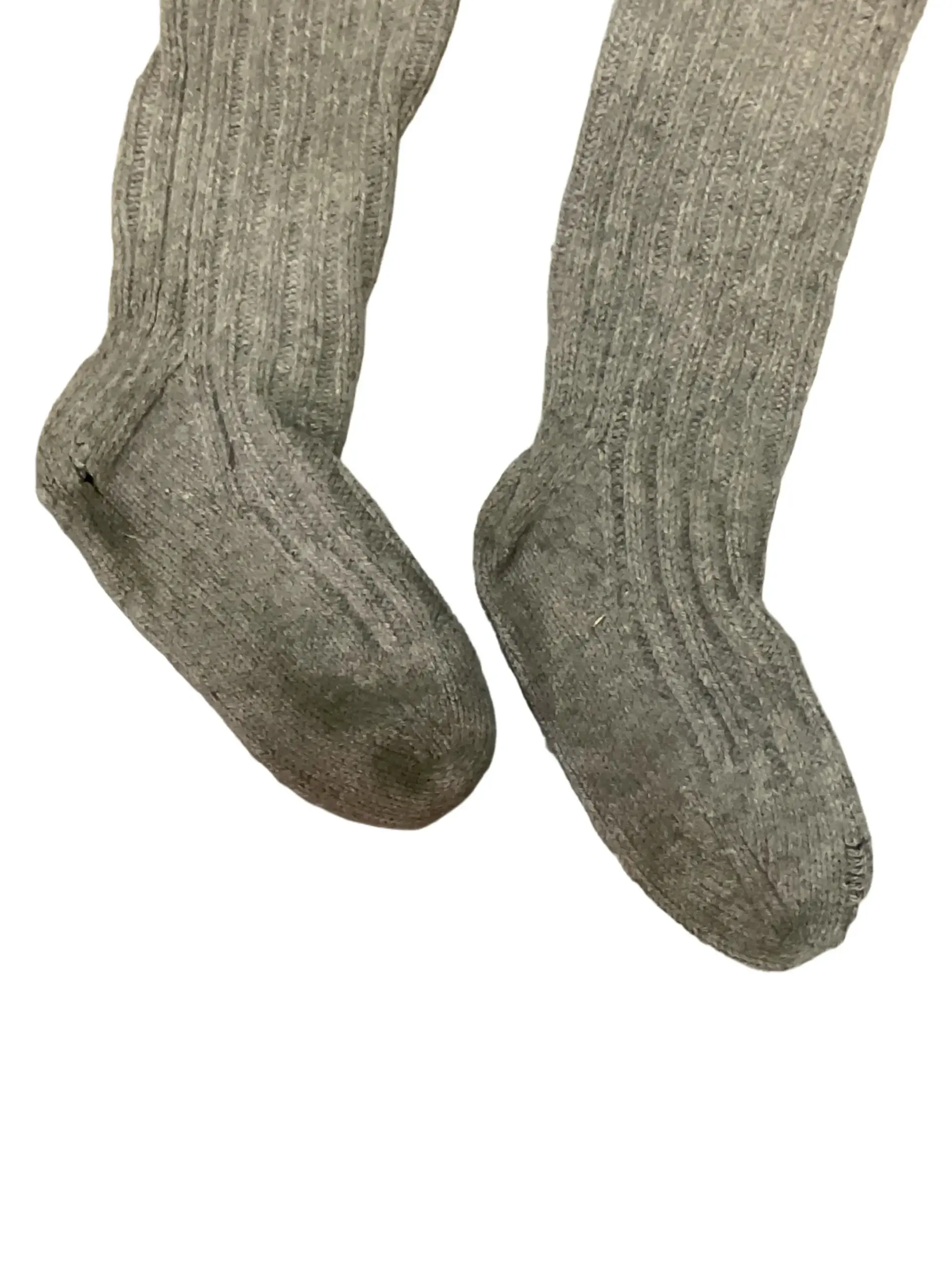 WW2 Canadian RCN Navy Grey Wool Sea Socks WW2 Canadian RCN Navy Grey Wool Sea Socks