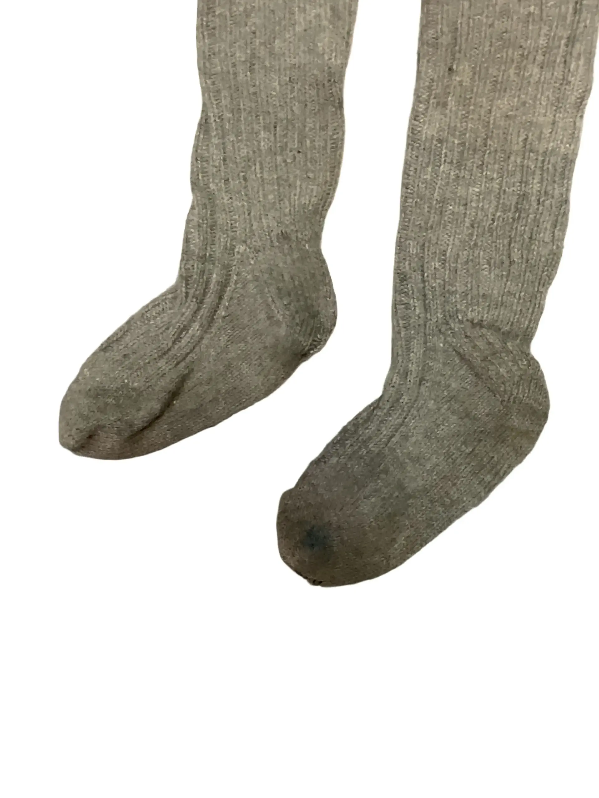 WW2 Canadian RCN Navy Grey Wool Sea Socks WW2 Canadian RCN Navy Grey Wool Sea Socks