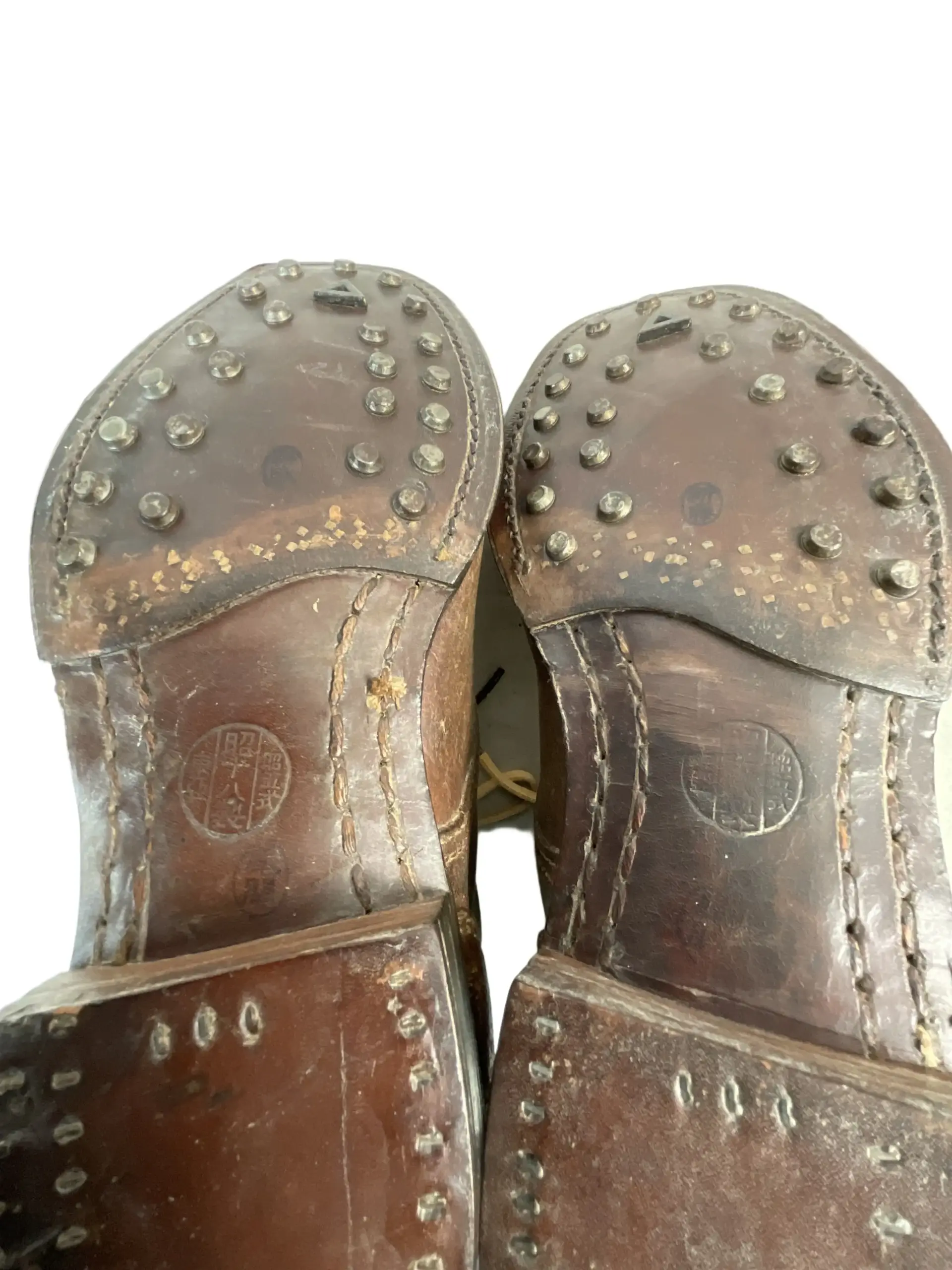 WW2 Japanese Other Ranks Boots Well Marked WW2 Japanese Other Ranks Boots Well Marked