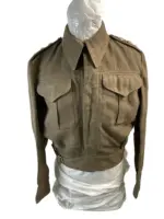 WW2 Canadian RCEME Officers Named Battledress Jacket