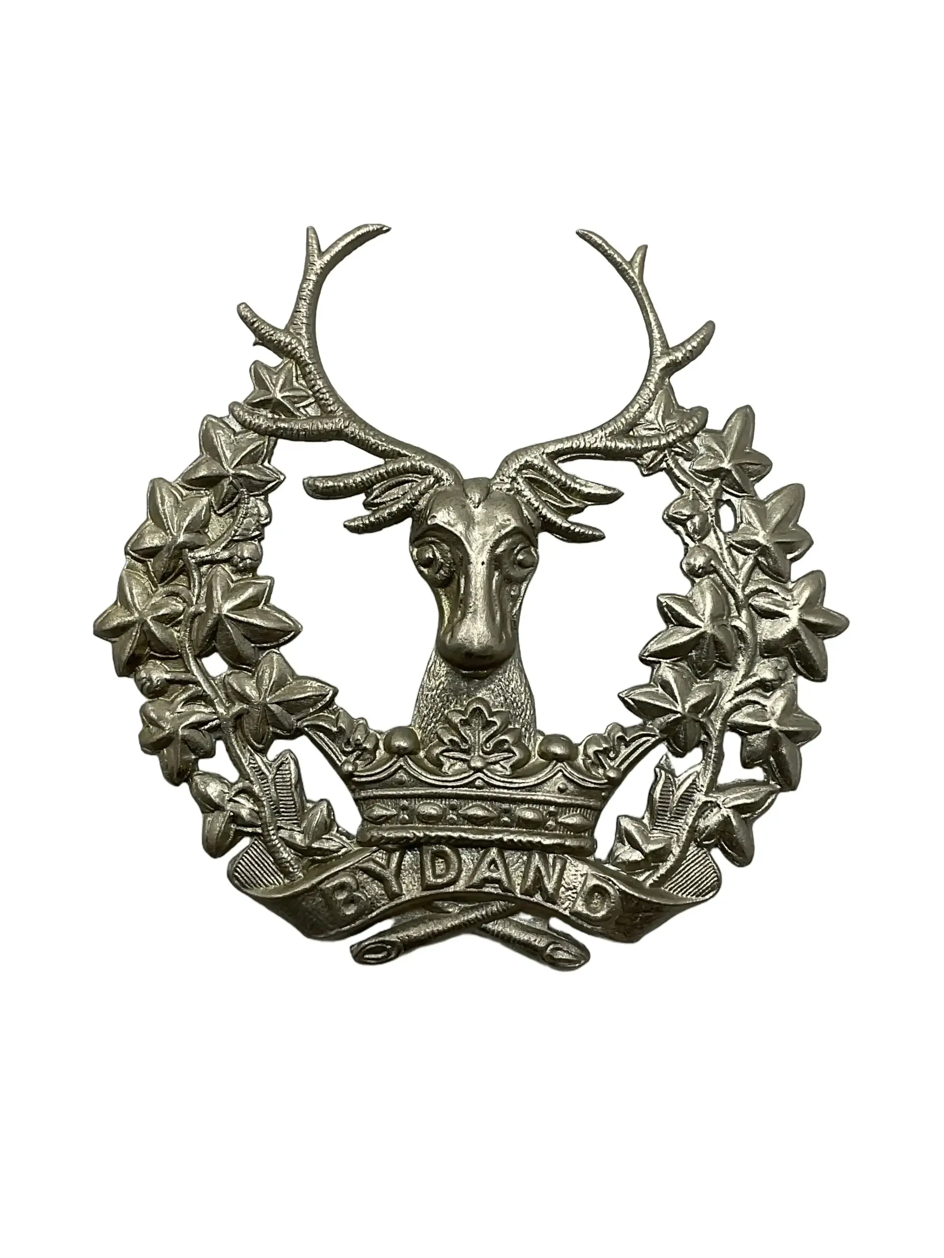 WW2 British Gordon Highlanders Cap Badge WW2 British Gordon Highlanders Cap Badge