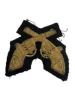 Royal Canadian Mounted Police RCMP Pistol Marksman Bullion Wire Trade Badge